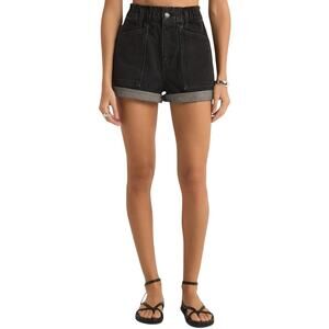 Z Supply Odin Jean Shorts New Black Denim